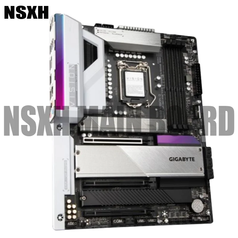 

Материнская плата Z590 VISION G 128 Гб LGA 1200 DDR4 ATX, материнская плата 100% протестирована, полностью работает