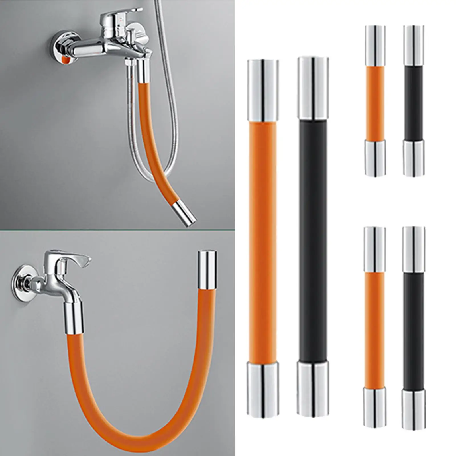 360 °   Extensor de grifo para fregadero de cocina, tubo de extensión flexible para ahorro de agua, cocina