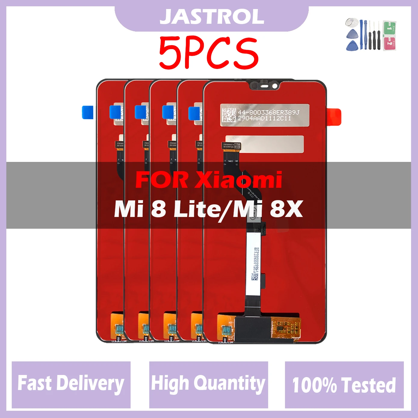 

5Pcs/Lot LCD For Xiaomi Mi 8 Lite LCD Mi 8X Display Touch Screen Digitizer Replacement Part For Xiaomi Mi 8 Youth M1808D2TG