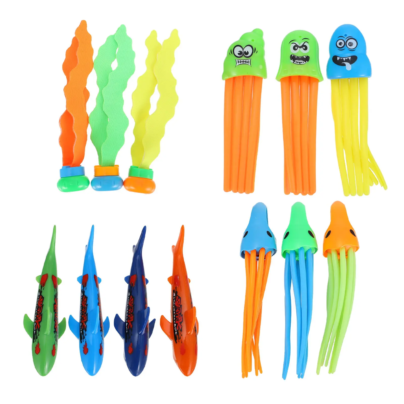 

1Set Colorful Diving Sinking Swimming Pool Outdoor Fun Summer Kids Child Toddler Swimming Play Learning Diving Toys