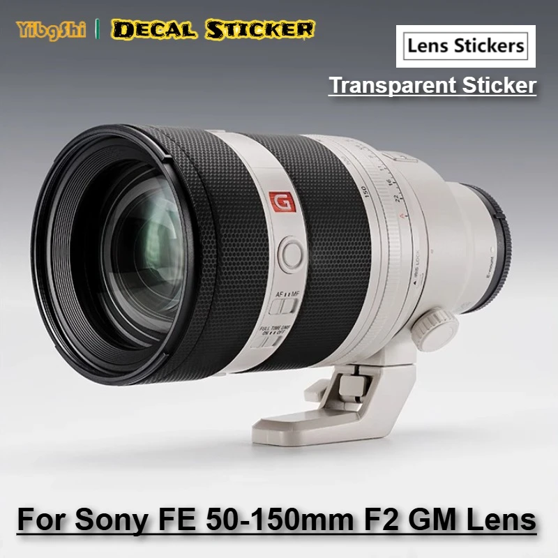 

Прозрачная наклейка на объектив Sony FE 50-150 мм F2 GM для Sony SEL50150GM, пленка премиум-класса для объектива FE50-150F2, оберточная крышка