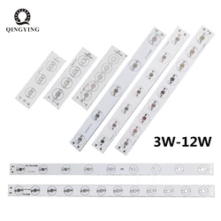 LED PCB Light Board 3/4/5/6/7/9/12W Aluminum Plate 117/260/460mm For 1W 3W  High Power Led install Hydroponics Aquarium Tube DIY