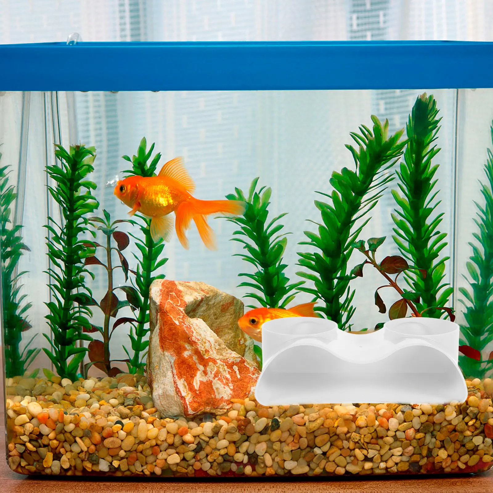 Aquarium Fish Hiding Spot - Aquarium Tunnel Cave Decoration for Fish