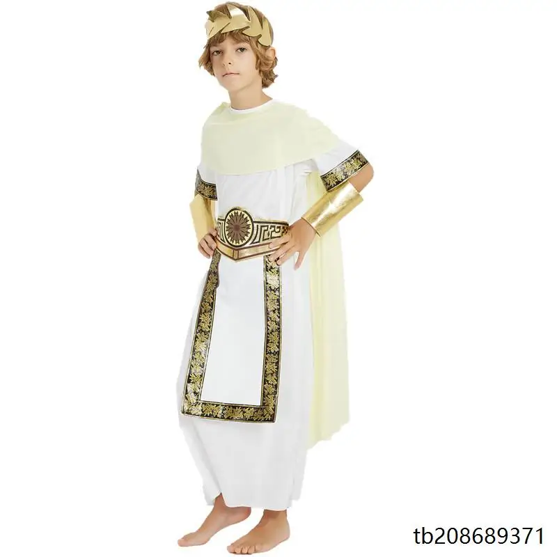 할로윈 어린이 공주 왕자 의상 코스프레 남성 로마 전사 중세 기사 복장 여성 버전 전통 중국 의상