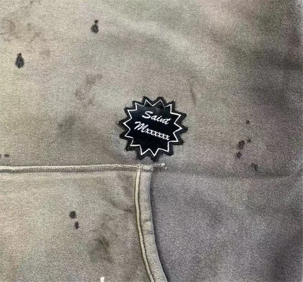 هول التالفة سانت كسر حفرة المتعثرة المطبوعة مقنعين البلوز الرجال النساء عالية الجودة السترة