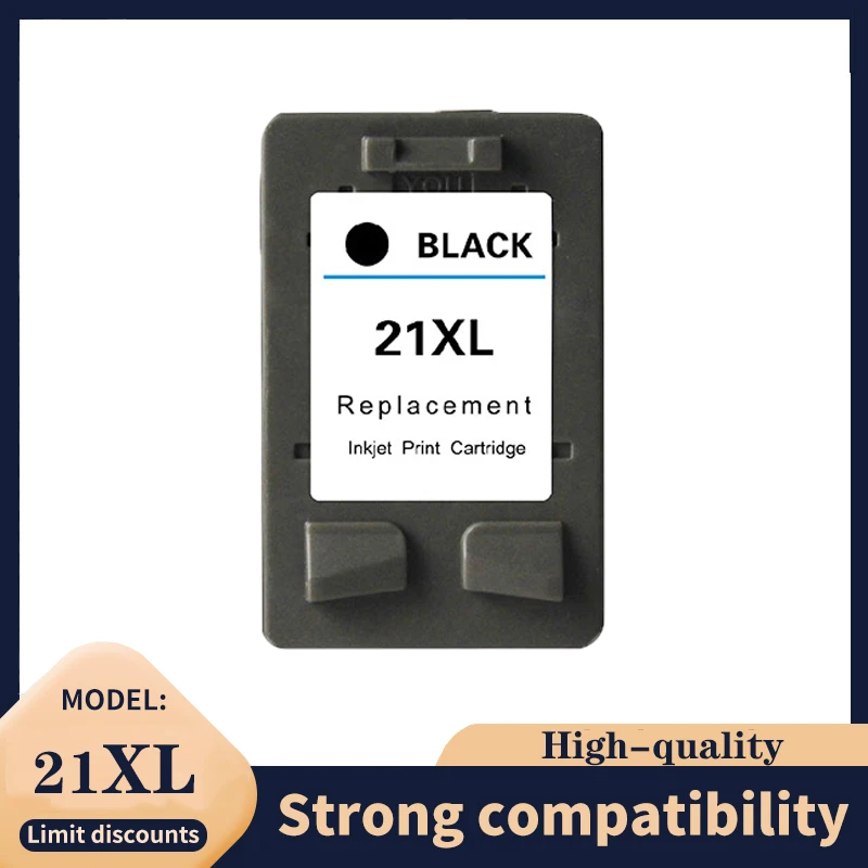 

21 21 XL Compatible Ink Cartridge Replacement for HP 21 21XL HP21 Deskjet F2180 F2280 F4180 F2200 F380 380 Printer