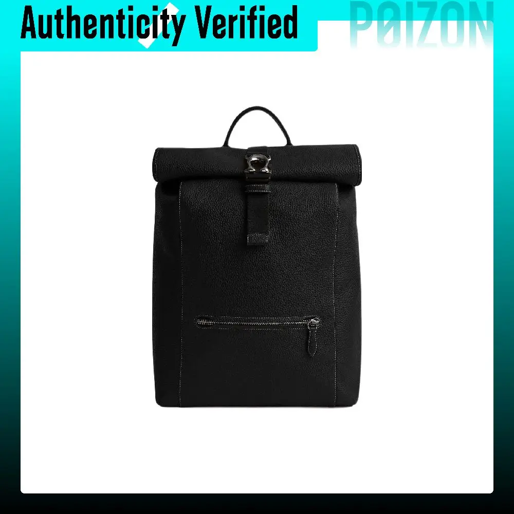 COACH Beck Leather Backpack Backpacks Large Men's Black CJ834-BLK
