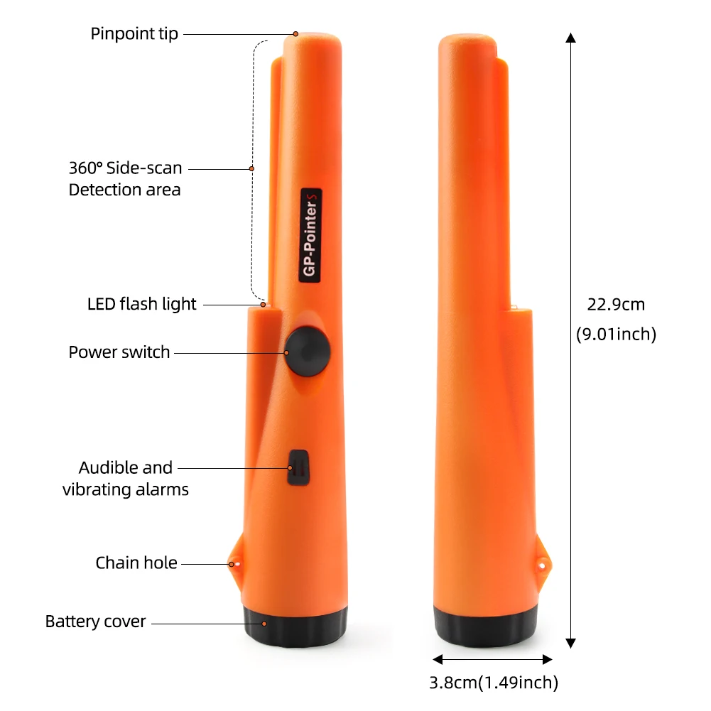 

FREE High Quality Waterproof Gold Detector GP-Pointer 360 Gold Metal Detector Testing Instrument Equipment Testing Equipment