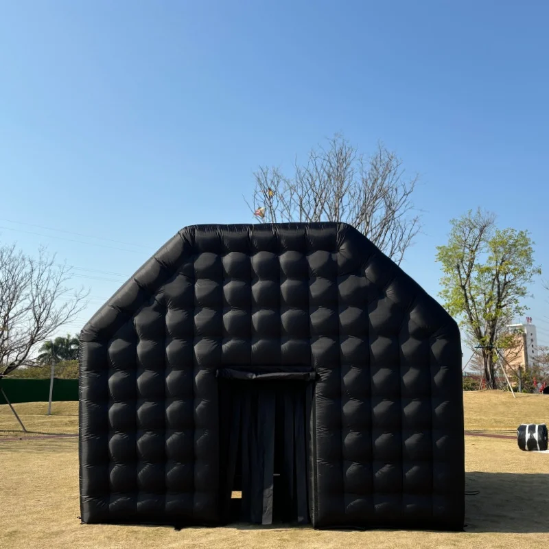 야외 LED 풍선형 사각 텐트, 풍선 파티 텐트, 휴대용 풍선 나이트클럽 텐트 판매