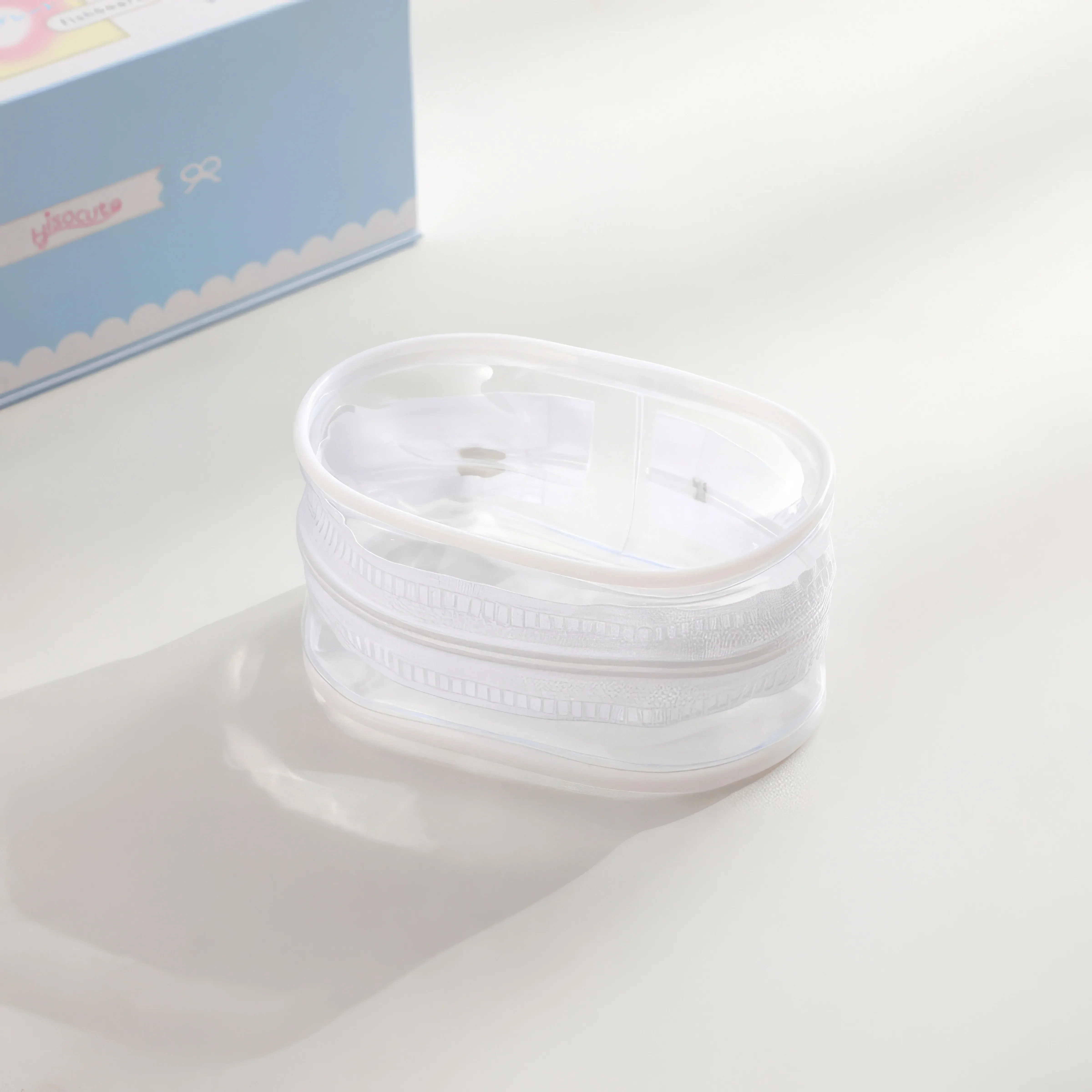 1 Storage Box Storage Pouch Chain Jewelry Organizer Transparent Storage Case Bag Mystery Box Thicken Wallet - Detail 1