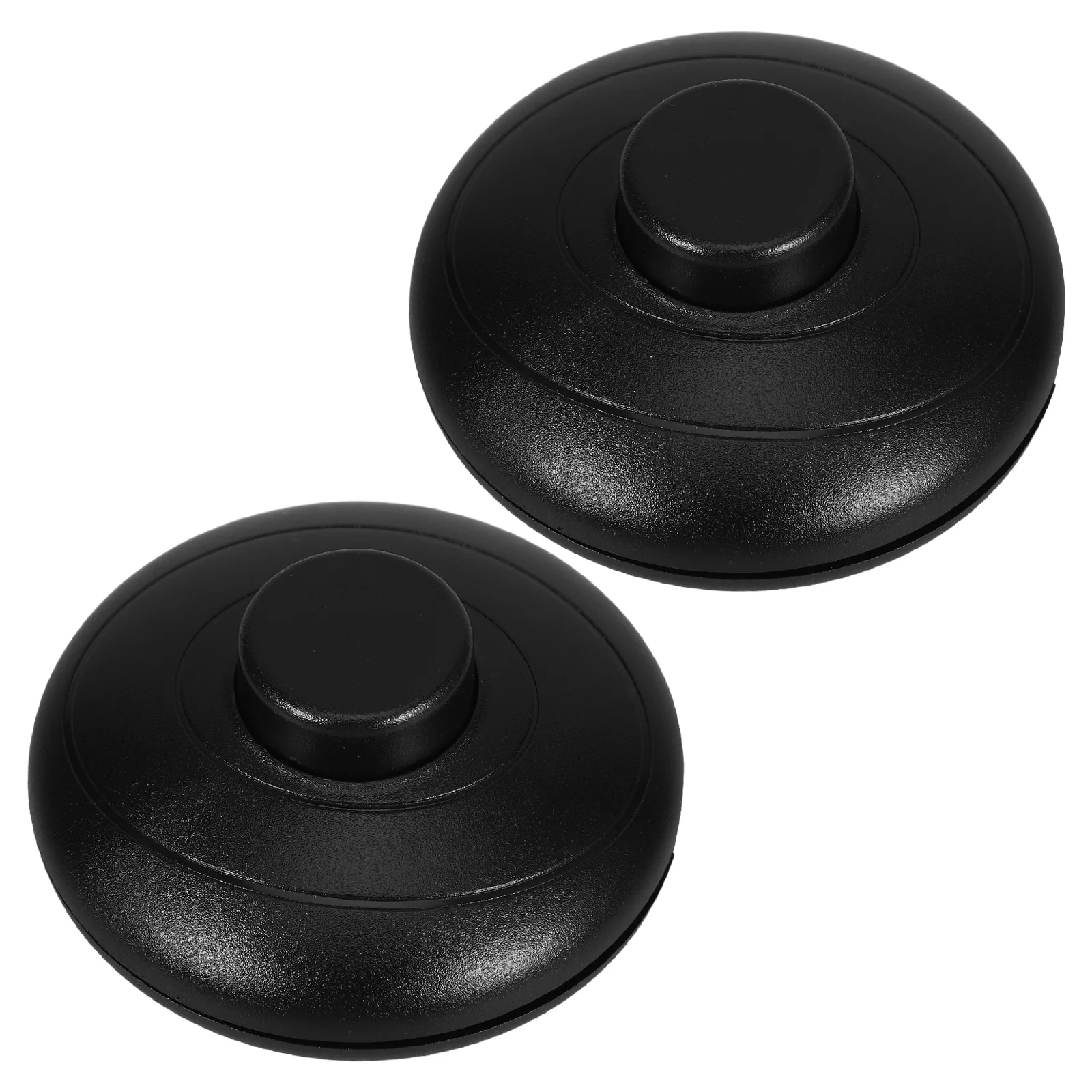 

2pcs Multifunction Foot Pedal Sturdy Plastic Hands-Free Lamp Control Inline Step-On for LED Lights Commercial Use Push Button