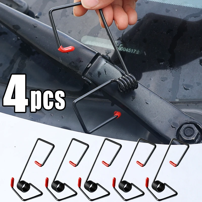 New Car Wiper Booster Spring Auto Windshield Wiper Arm Universal Intelligent Power Assist Alloy Springs Wiper Repair Accessories