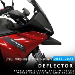 MTKRACING For YAMAHA TRACER 700 TRACER 700 GT 2016-2024 Extension cover front wheel fairing small wing extender fairing