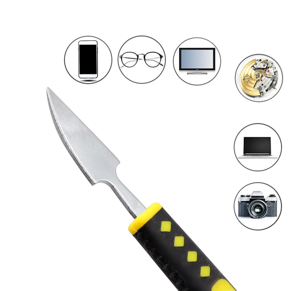 

6-Piece Set Metal Crowbar Tool Kit Boot Stick Digital Mini Multi Home Appliance Disassemble Electronic Repair Kit