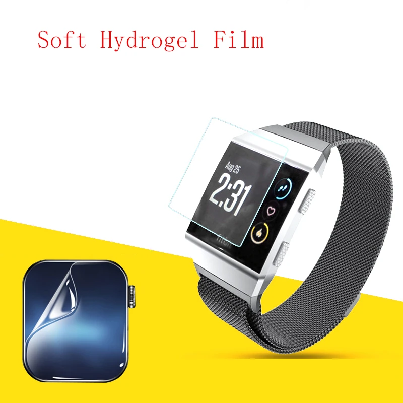 Soft Hydrogel Film Clear HD Transparent Protector Protective Guard Smart watch for fitbit Ionic 10PCS