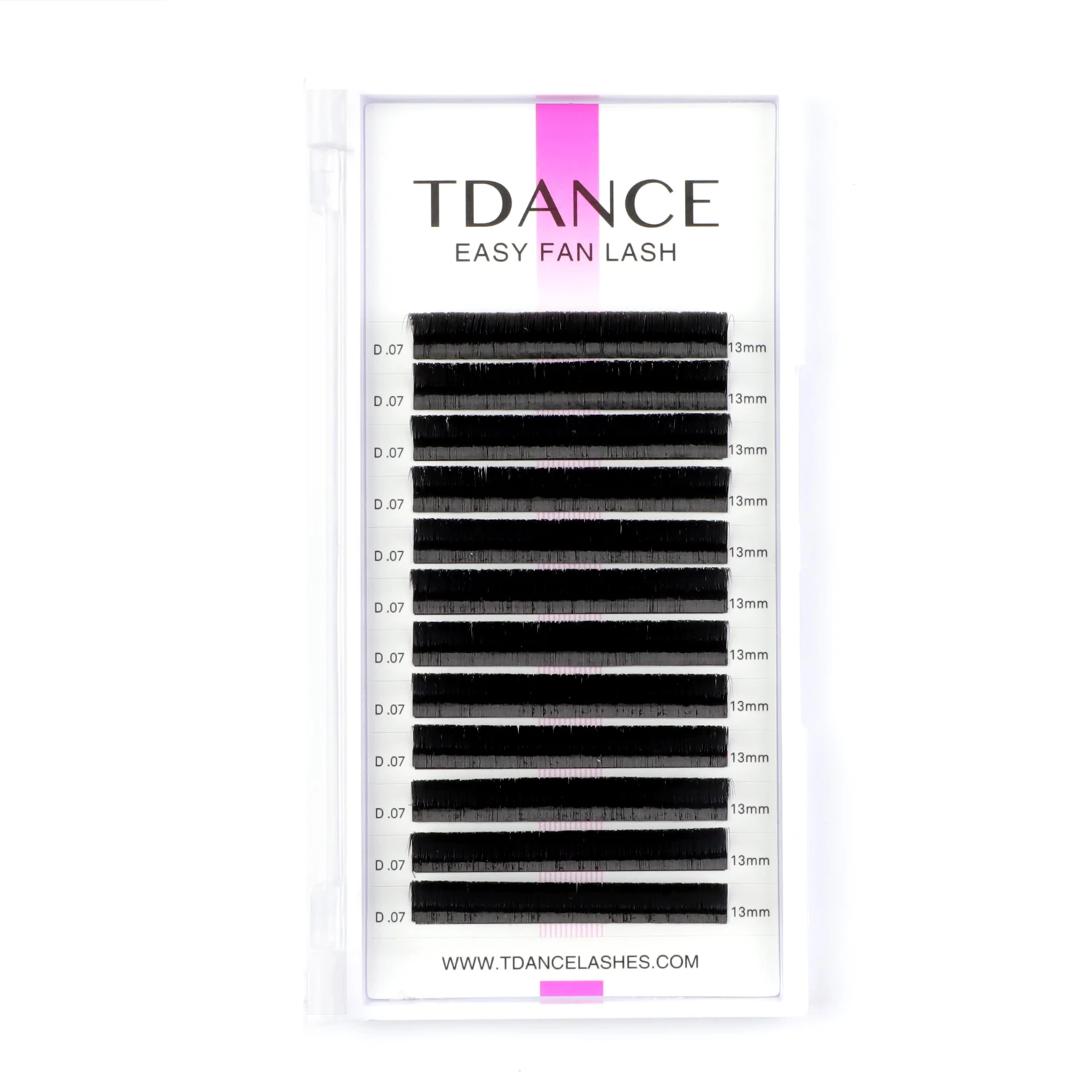 TDANCE 자동 꽃 익스텐션 속눈썹, 슈퍼 소프트 자체 제작 팬, 빠른 선풍기, 쉬운 선풍기, 블룸 볼륨 속눈썹, 0.03, 로트당 4 개