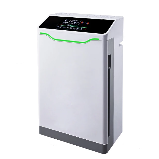 Home Office Air Purifier With Child Lock & Timer, HEPA 13 380M³/H , 6‑Stage Filtration For Family Workspace Safety