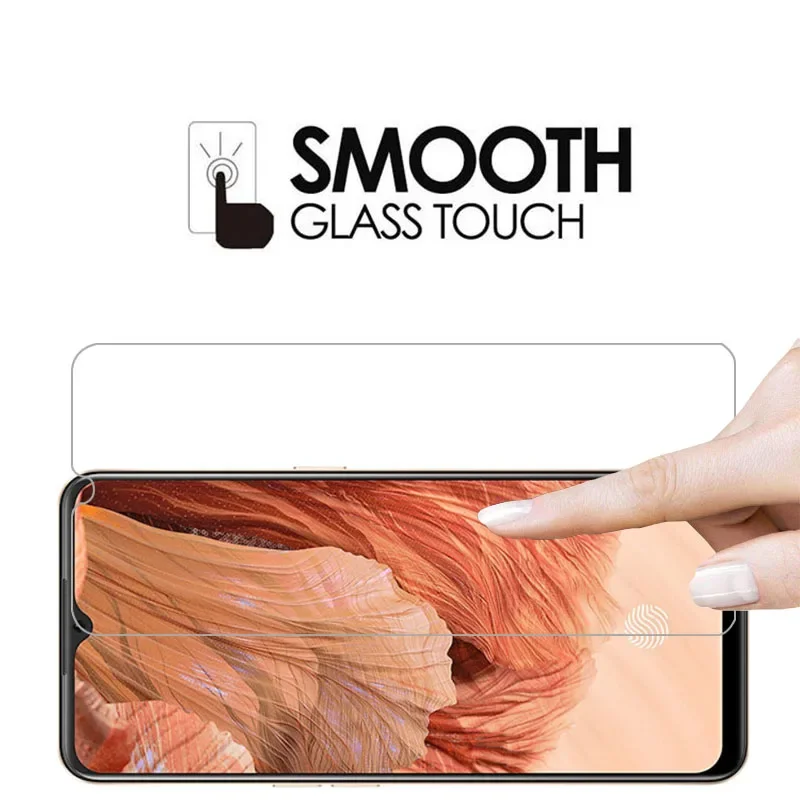 واقي شاشة من الزجاج المقسى لهاتف oppo f17 على oppo f17 f 17 17f 6.44 طبقة أمان opp Opp op