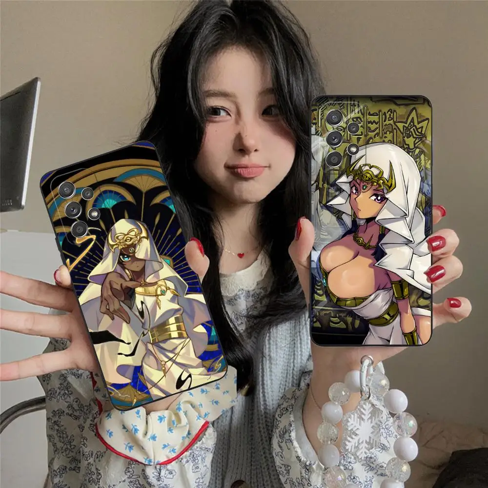 Yugioh Ishizu Ishtar Mobile Phone Case for Samsung Galaxy A56 55 54 53 52 51 36 35 34 23 16 15 5G Colorful Cover Pretty Cover