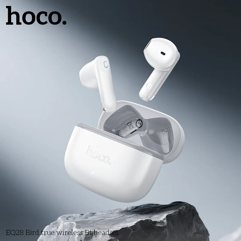 HOCO EQ28 Semi Open Bluetooth Earphones Original Sports Wireless Headsets Hifi Headphones Portable Stereo Earbuds for Calls
