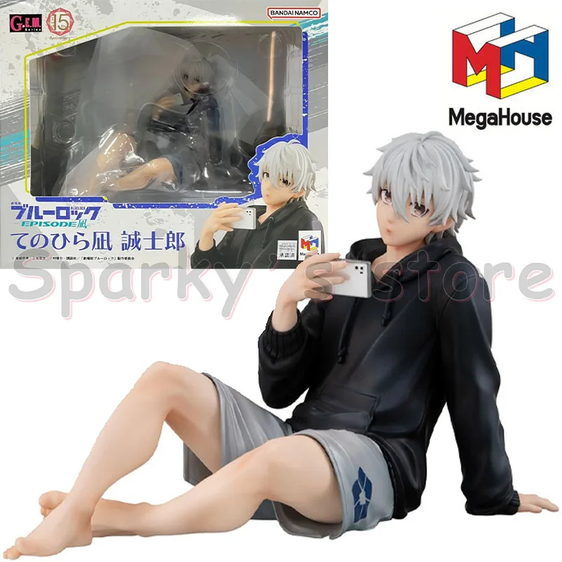 Megahouse Original G.E.M.Series BLUE LOCK Anime Figure Seishiro Nagi Action Figure Toys For Boys Girls Kids Birthday Gifts Model