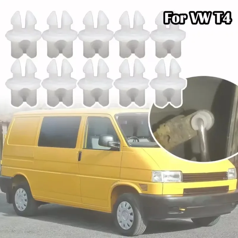 20/40/100PCS Door Lock Connecting Rod Clip Front Rear Latch Catch Repair Clip Clamp Fastener For VW T4 171837199 0039885078