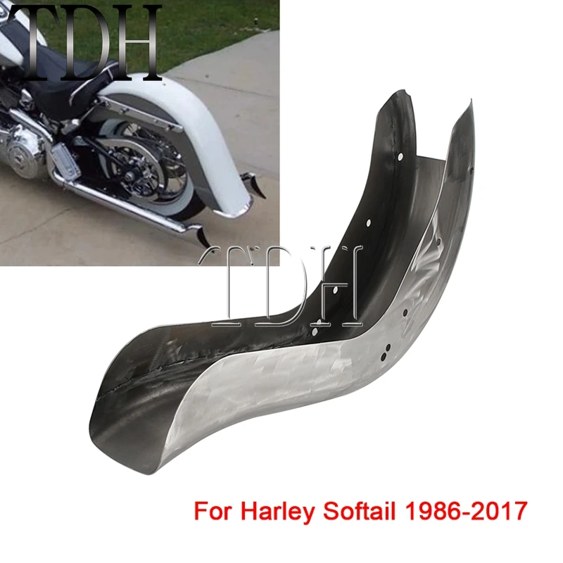Motorcycle Rear Wheel Fender Mud Guard For Harley Softail Sport Glide Fat Boy FLSTC FXBRS 1986-17 Unpainted Mudguards Protector