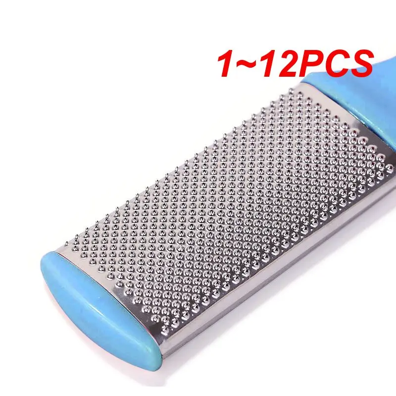 1~12PCS Heel Clean Pedicure Tools Callus Remover Foot Scrubber Foot File and Callus Remover Feet Massage Brush Manicure Foot