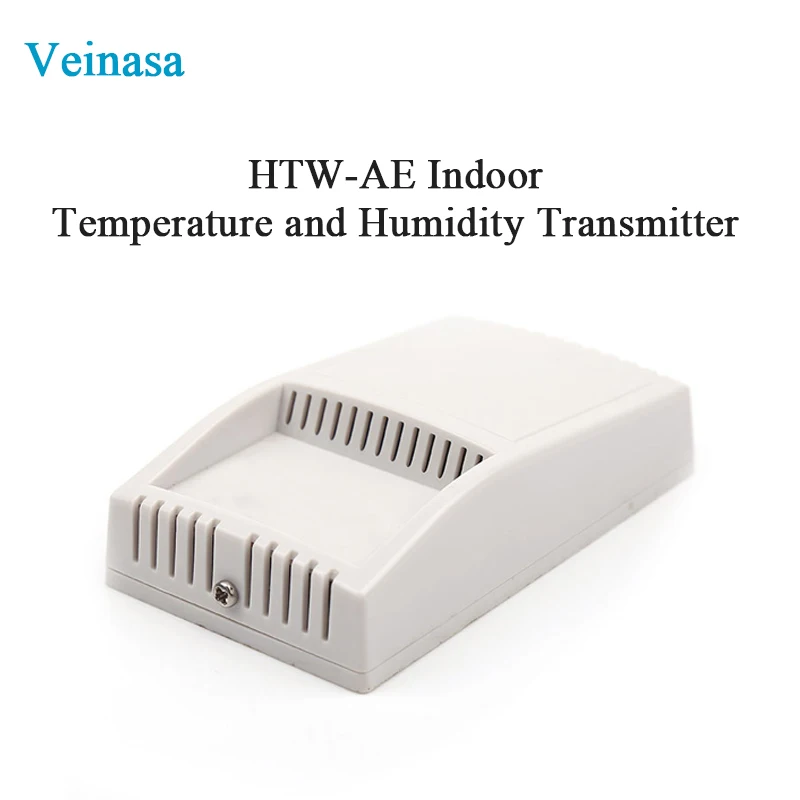 

2026 Veinasa HTW-AE Temperature Humidity Transmitter Indoor Sensor IP65 Plastic OEM Anti-Burn 0.2 Resolution SHT30 Moisture