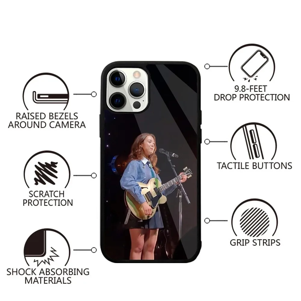 Lcelandic Singer L-LAUFEY Phone Case For iPhone 16,15,14,13,12,11,Plus,Pro,Max,Mini Magsafe Magnetic Wireless Charging