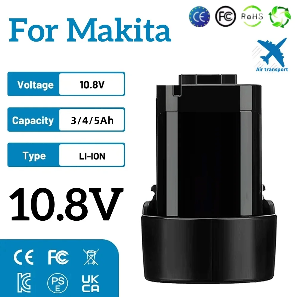 

10.8V 3.0AH 4.0AH 5.0Ah Lithium ion Battery LCT203W 194550-6 194551-4 195332-9 DF030 For Makita BL1013 BL1014 BL1013BL1014