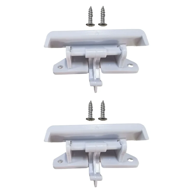 1/2Pcs Front Buckles Plastic Accessories Replacement Fit For Cooler Models With Screws Making For Outdoor Use In Coolers