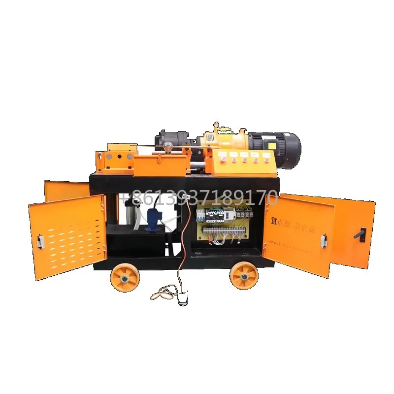 Fast Speed Steel Bar Thread Rolling Machine / Bicycle Spoke Thread Rolling Machine / Thread Rolling Machine Rebar