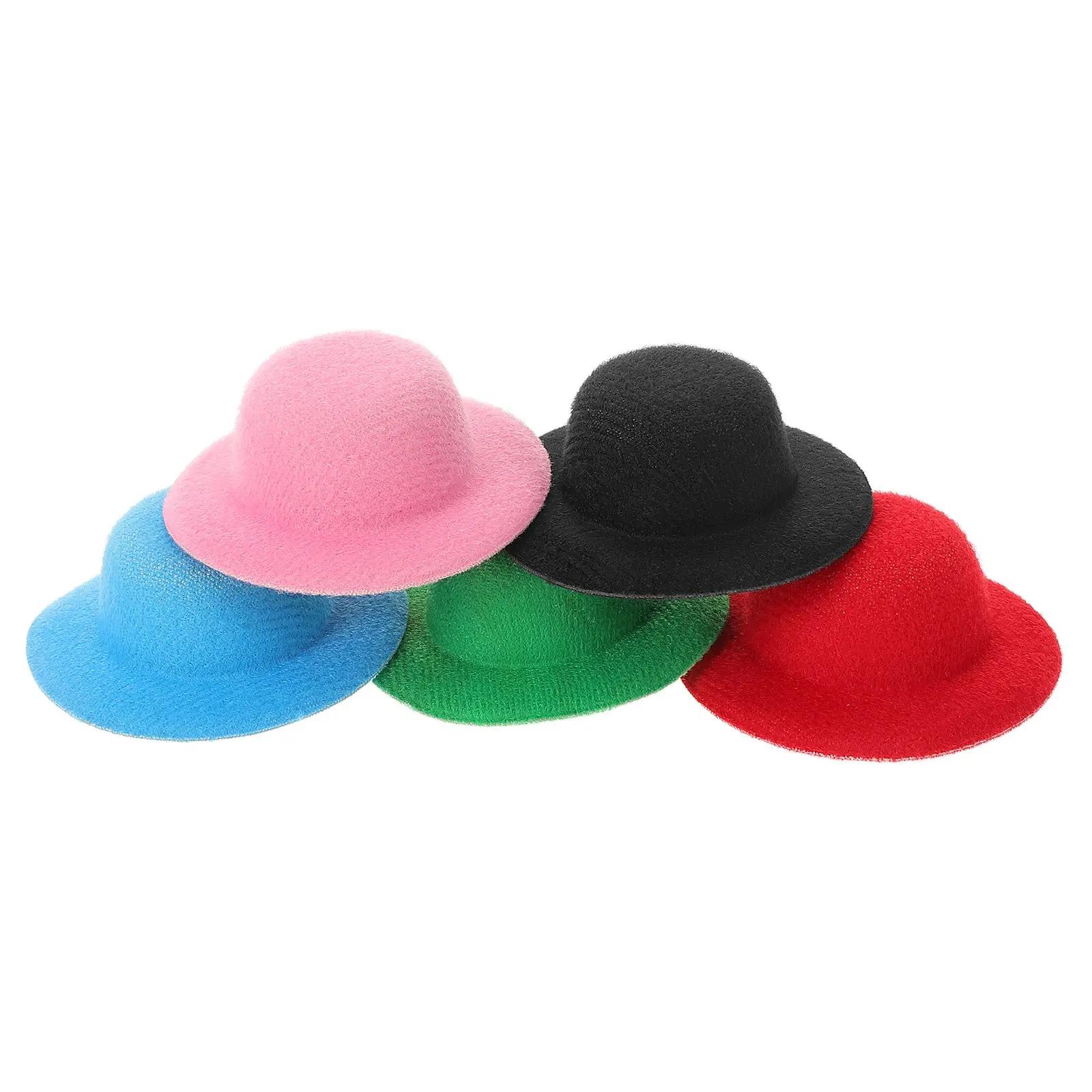 5 mini chapéus para artesanato, decoração de casa, artesanato, tops decorativos