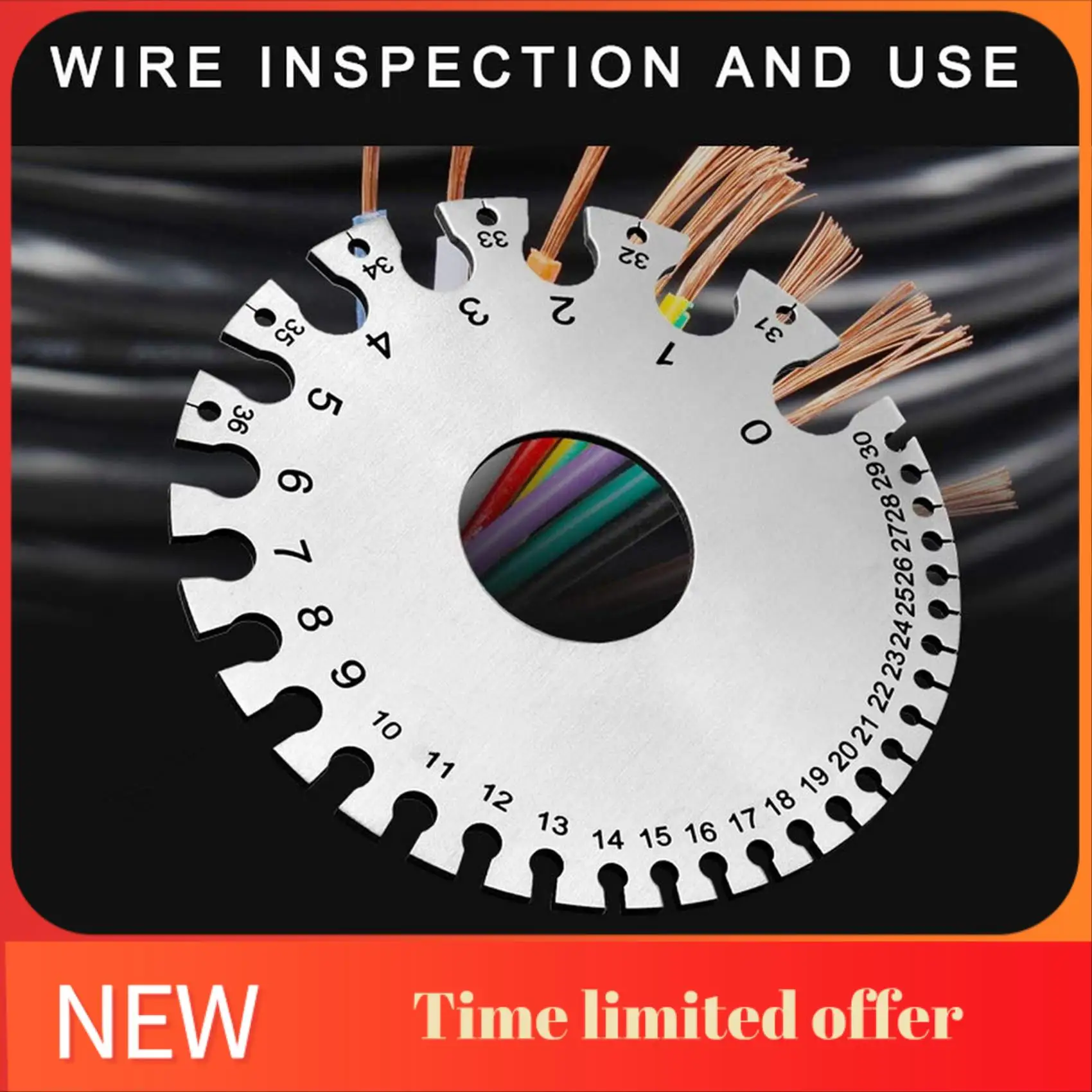 ABRN-2 Pcs Stainles…