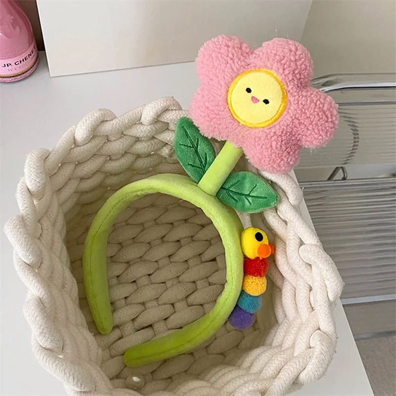 แถบคาดศีรษะสําหรับผู้หญิงแถบคาดศีรษะนุ่มน่ารัก 3D ดอกไม้ผมสําหรับผลิตภัณฑ์บํารุงผิว,กําจัดแต่งหน้า,อาบน้ํา