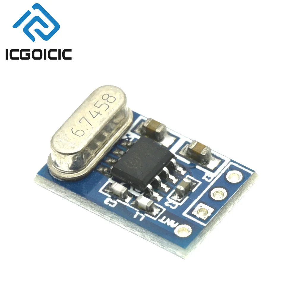 1-20PCS 433MHZ Wireless Receiver Board Module SYN480R ASK/OOK Chip PCB Receiving Module 
