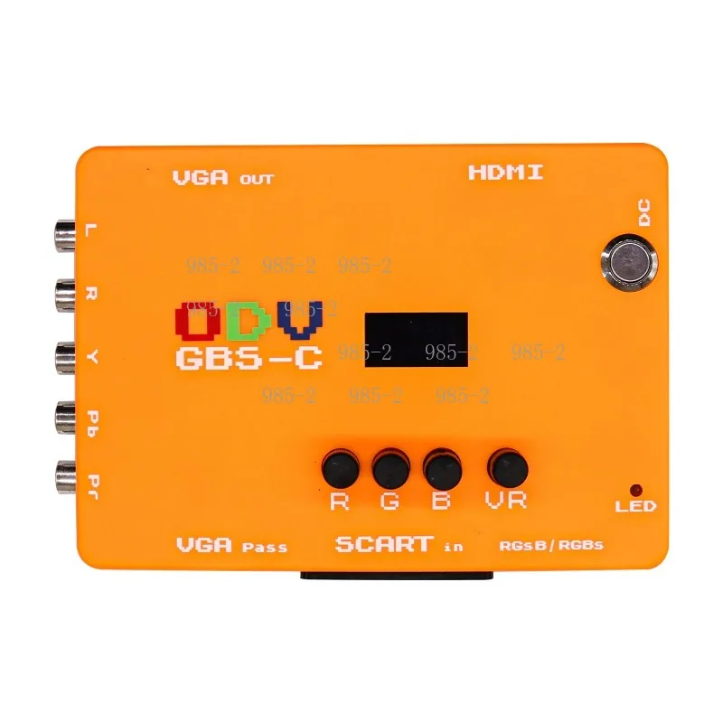 ODV-GBS-C Convertidor de Video de Control GBS, Reemplazo para OSSC RGBS YPBPR RGBHV a VGA HDMI