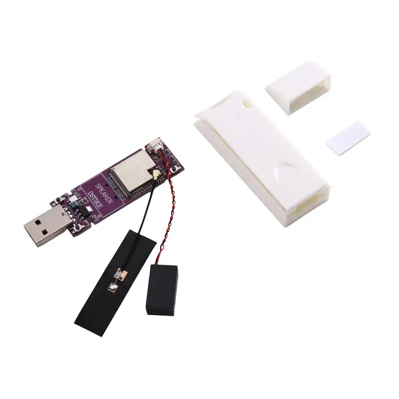 A97I-USB Wifi Internet Radio Player ESP32S3 USB Dongle Radio Player Integrated Micro-Speaker With Shell Plug & Play