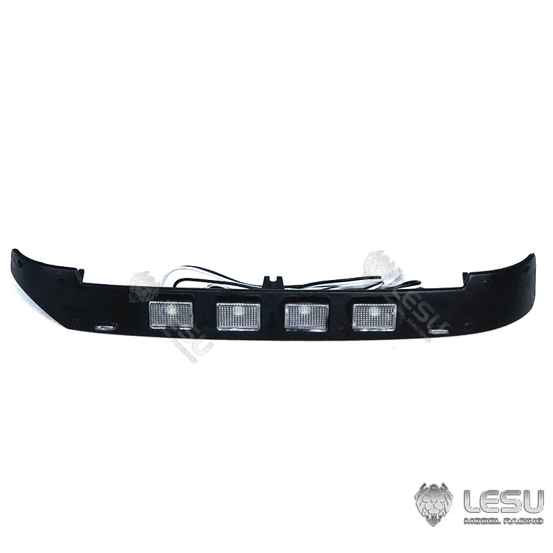 Lesu Modell für 1/14 Tamiya Traktor-LKW-Modell, Kabinen-Sonnenschutz S-1305, Beleuchtungsset, LKW-DIY-Zubehör, Spielzeug – Detail 5