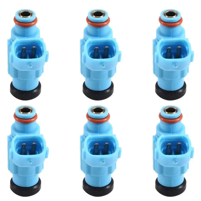 

AB16-Fuel Injector Set Of 6 4-Hole 15710-93J00 1571093J00 For Outboard Engines 200HP 225HP 250HP