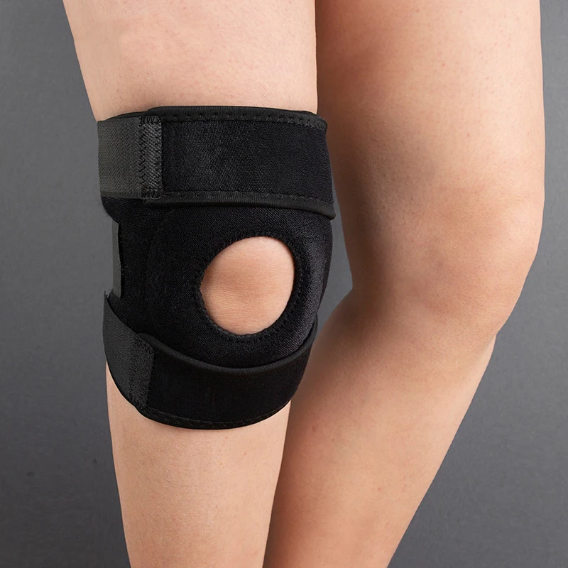 1 PC Patella Knee Brace for Knee Pain, Knee Compression Sleeve for Arthritis Pain and Support, Workout Knee Guard and Knee Pads