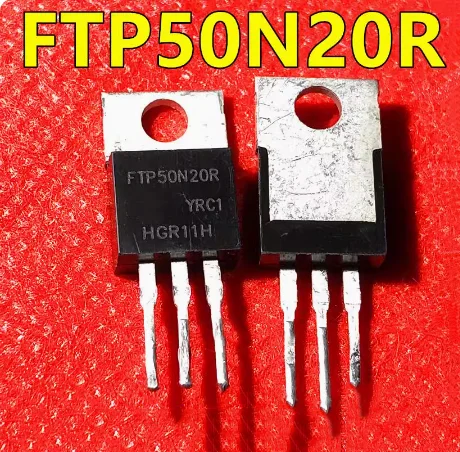 Used  5PCS FTP50N20 TO-220   Original disassembly