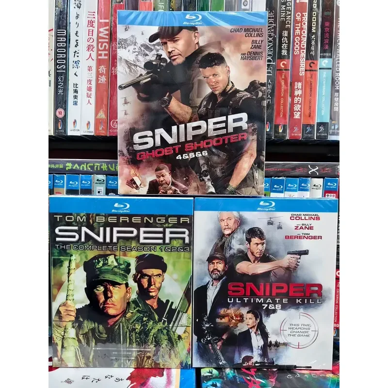 Block Elite Double Sniper Boxed Blu-ray Disc High Definition Movie Collection
