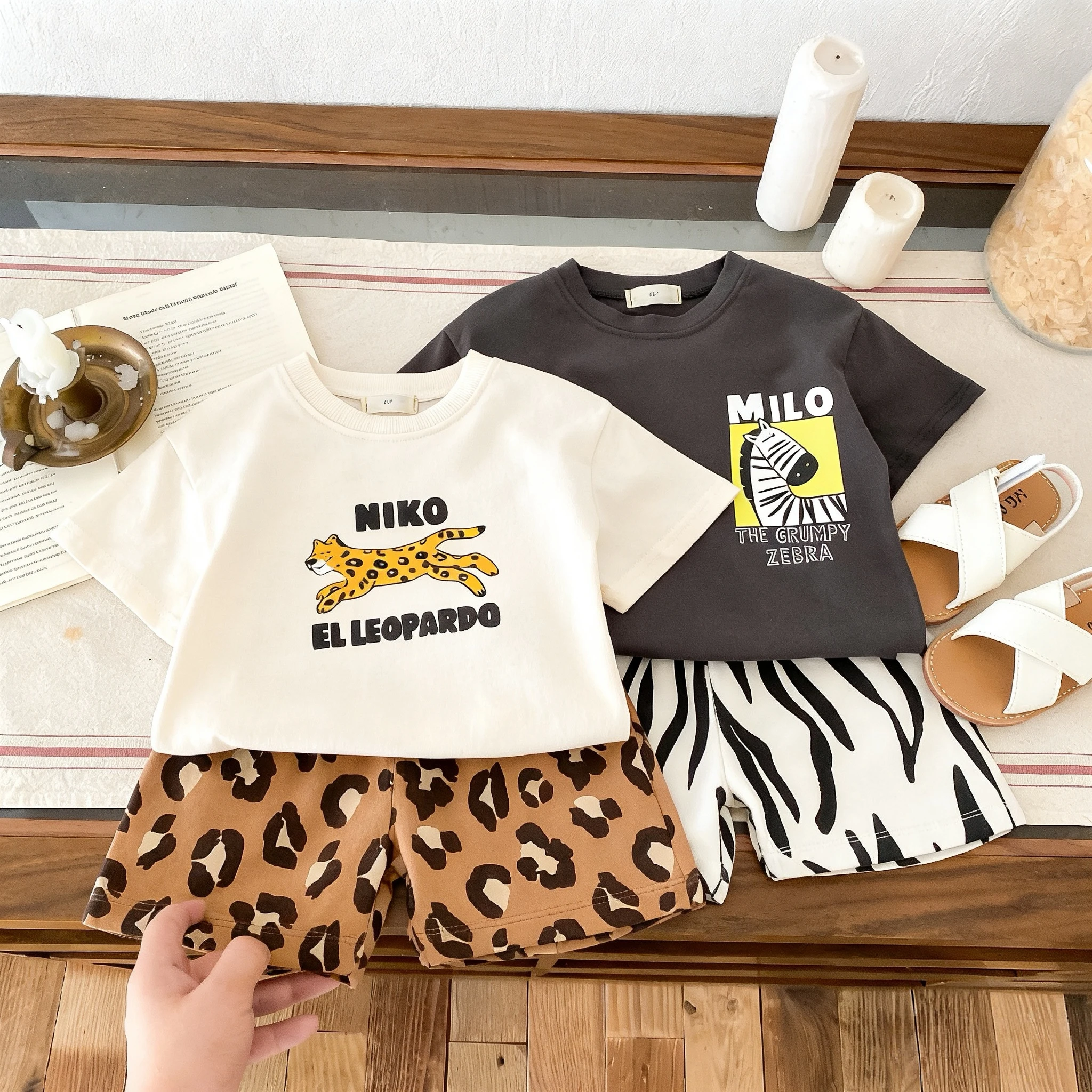 Summer Clothing Boutiques - Set 2 Pezzi Abbigliamento Estivo per