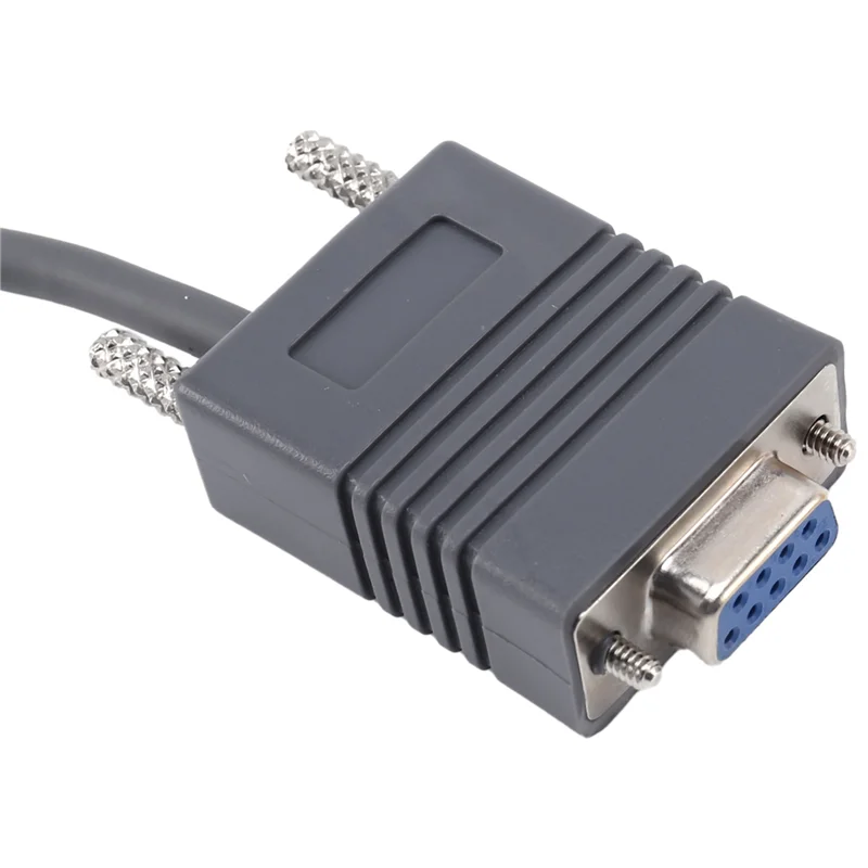 ABBG-10X LS2208 RS232 كابل تسلسلي CBA-R01-S07PAR لرمز ماسح الباركود LS2208 6.5 قدم