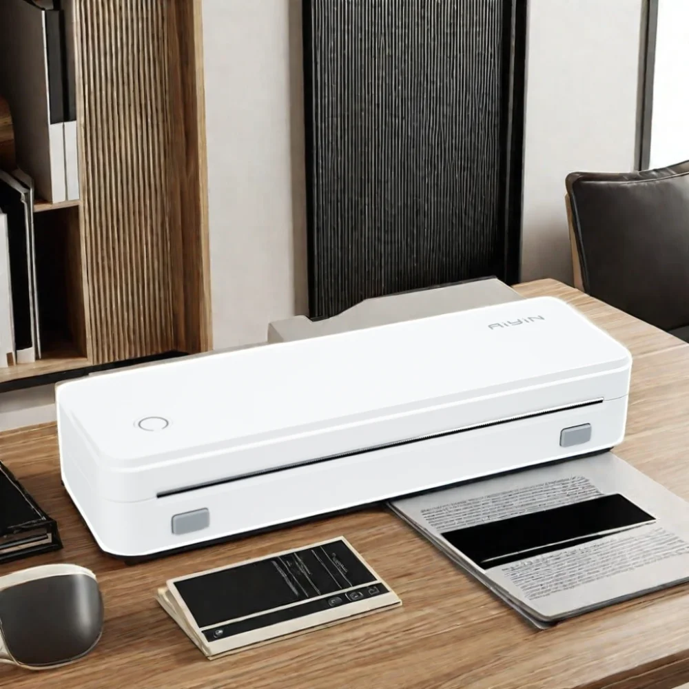 8 Inch 216mm Phone Connect No Ink Portable A4 Mini Wireless Mobile Mini Thermal bluetooth Printer