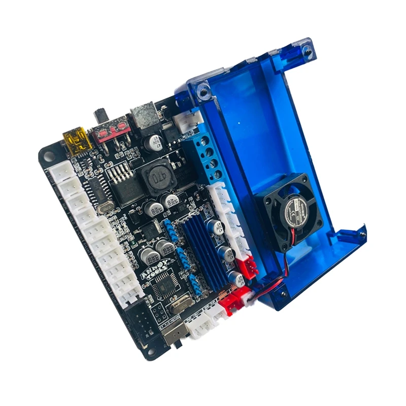 GRBL-CNC Engraving Machine Control Board com porta USB, Upgrade 3-Axis Control Board, Cartão Controlador Driver Integrado, 1.1