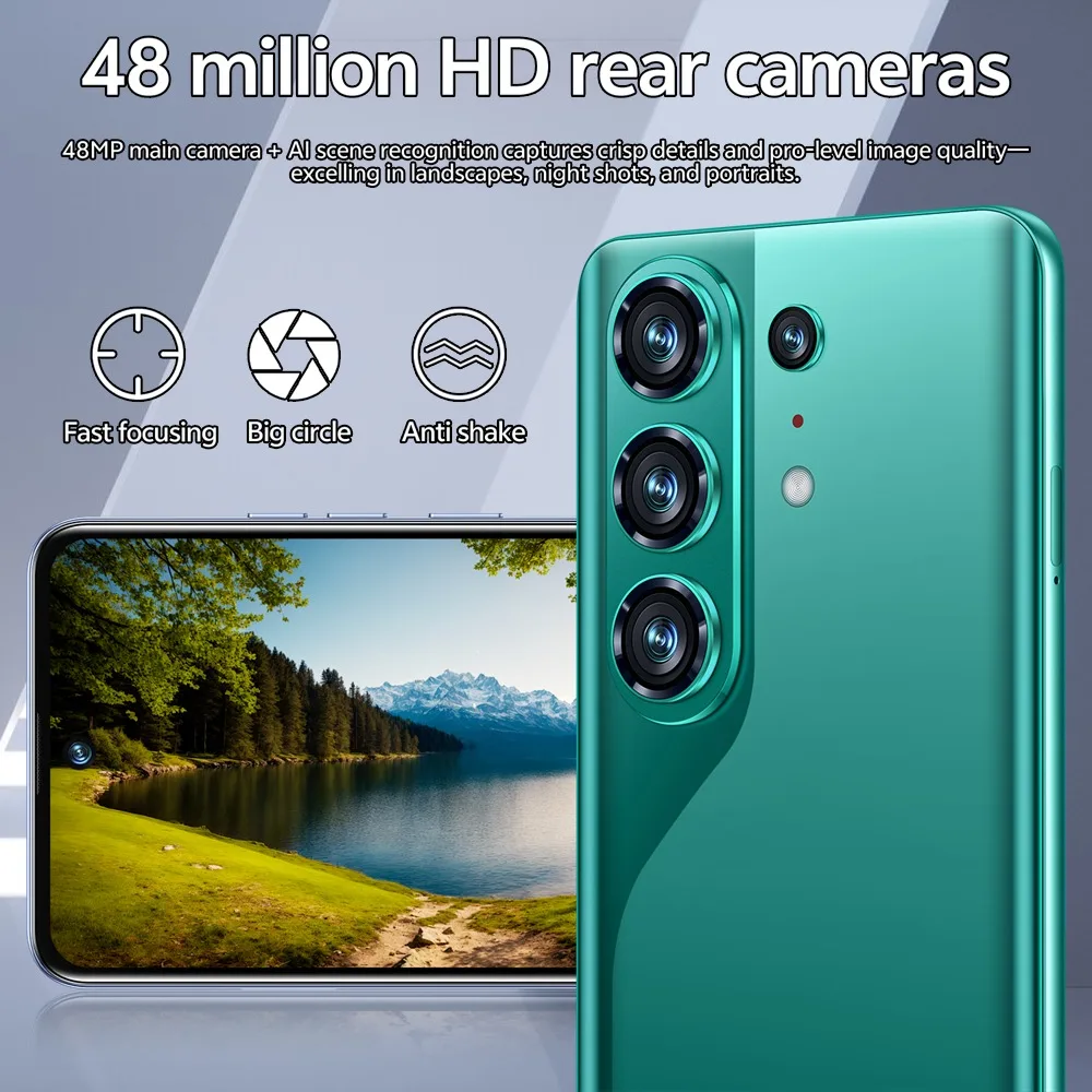 K-Touch 26 Ultra 7.3HD Mobile Phones 22G+2TB Smartphone 8000mAh Cell Phone Android 15 5G Dual SIM 16+48MP Camera Cellphones