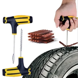 Car Tire Repair Tool Set Vacuum Tire Special Emergency Motorcycle Electric Vehicle Universal Rubber Strip Quick Tire Repair